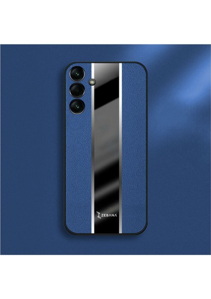 Samsung Galaxy A24 Uyumlu Kılıf Premium Deri Kılıf Mavi fırsatları