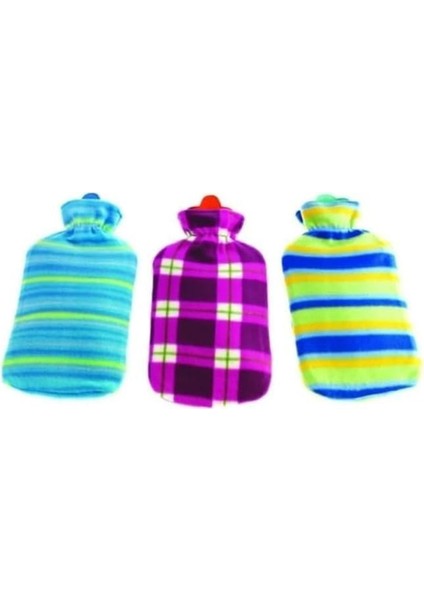 Peluş Kılıflı Sıcak Su Torbası - Güvenli ve Rahat Isı Terapisi Small (300ML)