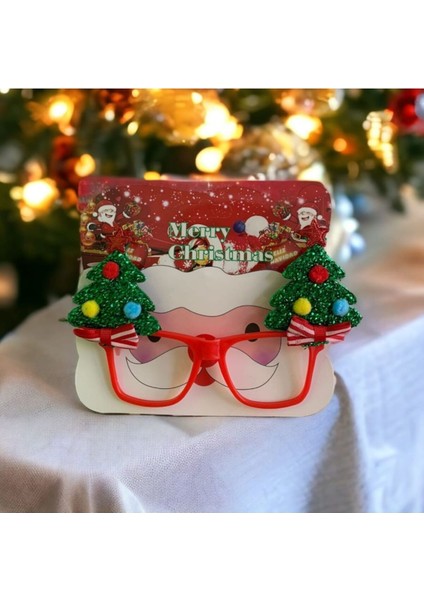 Yılbaşı Parti Gözlük Çam Figürlü Gözlük Parti Gözlük Tek Ebat Yılbaşı Süs fiyatları