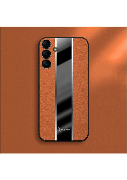 Samsung Galaxy A14 Uyumlu Kılıf Premium Deri Kılıf Kahverengi fırsatları