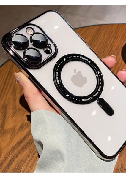 iPhone 14 Pro Zebana Magsafe Mona Slikon Kılıf