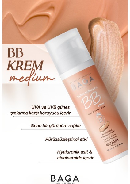 50+Spf Bb Krem Medium fiyatları