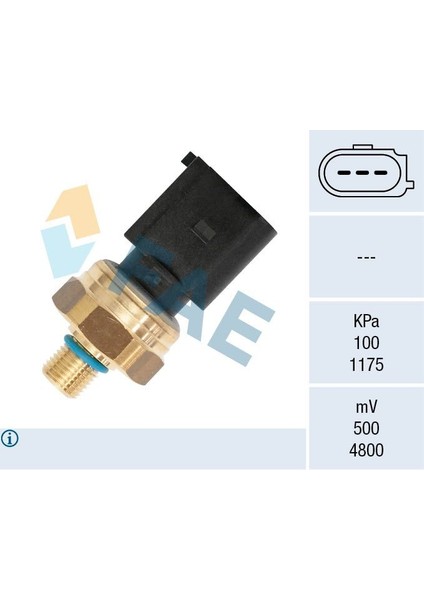 Yakıt Basınç Sensörü A1 2.0tfsi 06E906051EFAE