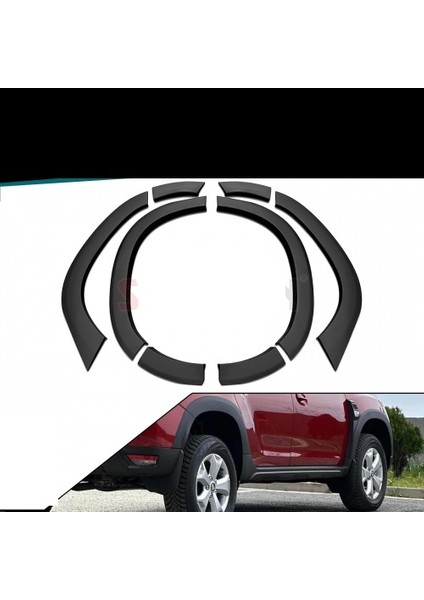 Dacia Duster 2 Çamurluk Kaplaması Dodik Seti 8 Prç 2018-2023 A+ Kalite