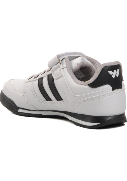 Beyaz-Siyah Çocuk Spor Ayakkabı fırsatları
