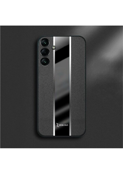 Samsung Galaxy A14 Uyumlu Kılıf Premium Deri Kılıf Siyah