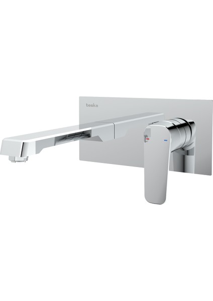 Quasar Pro Lavabo Bataryası-Krom