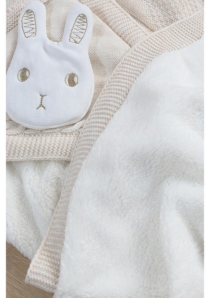 Kız Erkek Bebek Bej Triko Battaniye Welsoft STL6856 indirimleri