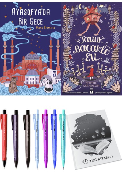 Tavuk Bacaklı Ev ve Ayasofya'da Bir Gece 2'li Set - Kalem