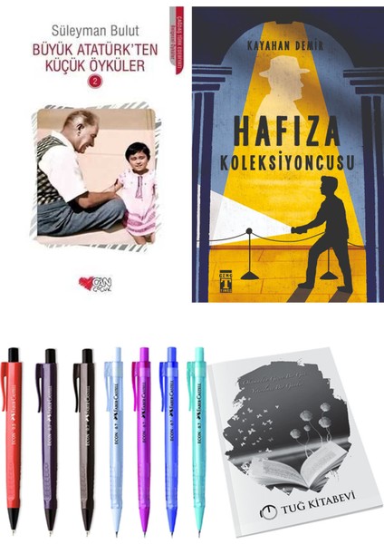 Hafıza Koleksiyoncusu ve Büyük Atatürk'ten Küçük Öyküler 2 2'li Set - Kalem