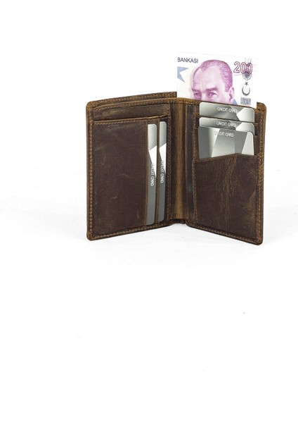 Hakiki Deri Erkek Cüzdan Grazy Taba 1755 modelleri