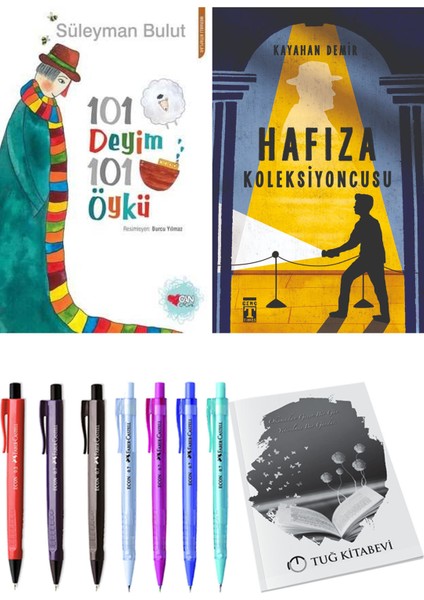 Hafıza Koleksiyoncusu ve 101 Deyim 101 Öykü Süleyman Bulut 2'li Set - Kalem