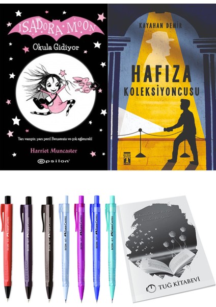 Hafıza Koleksiyoncusu ve Isadora Moon 1 Okula Gidiyor 2'li Set - Kalem
