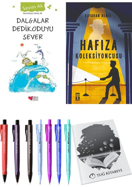 Hafıza Koleksiyoncusu ve Dalgalar Dedikoduyu Sever 2'li Set - Kalem