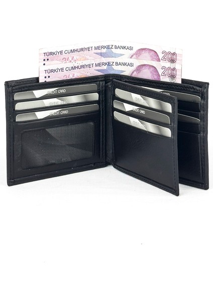 Hakiki Deri Erkek Cüzdan Siyah 1744 modelleri