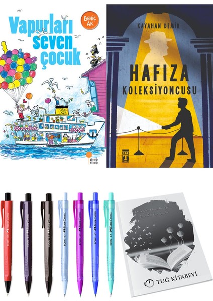 Hafıza Koleksiyoncusu ve Vapurları Seven Çocuk 2'li Set - Kalem