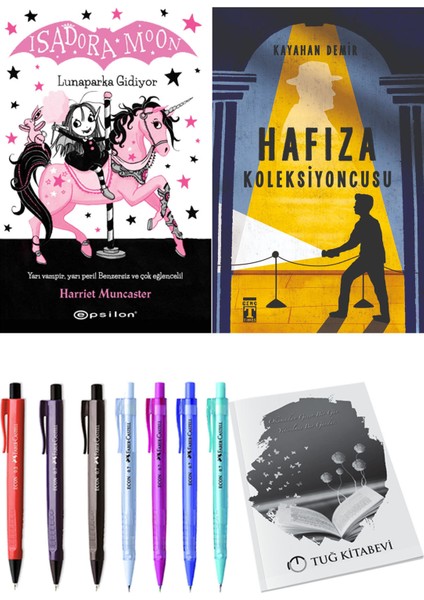 Hafıza Koleksiyoncusu ve Isadora Moon 7 Lunaparka Gidiyor 2'li Set - Kalem