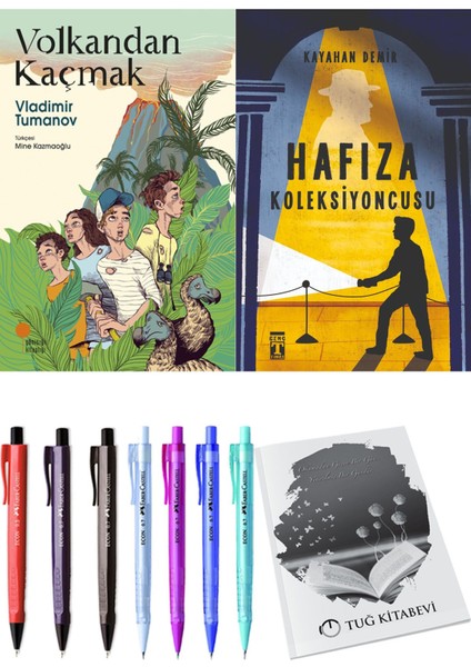 Hafıza Koleksiyoncusu ve Volkandan Kaçmak 2'li Set - Kalem