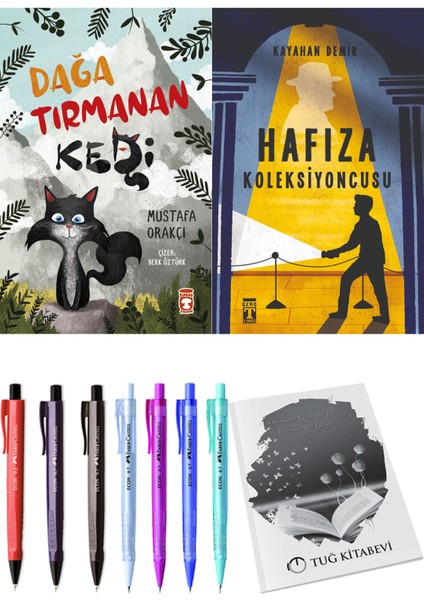 Hafıza Koleksiyoncusu ve Dağa Tırmanan Kedi 2'li Set - Kalem