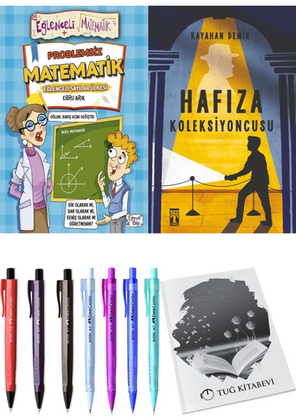 Hafıza Koleksiyoncusu ve Problemsiz Matematik 2'li Set - Kalem