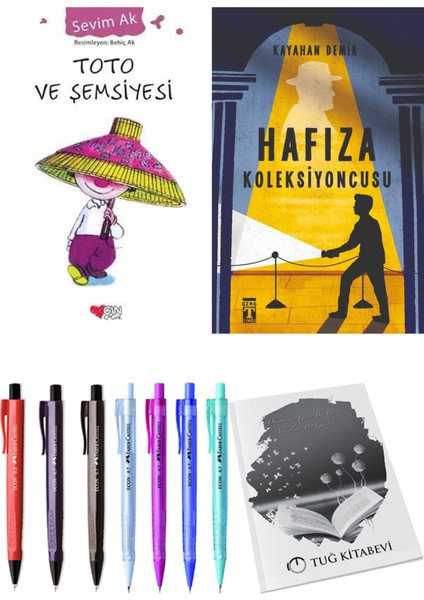 Hafıza Koleksiyoncusu ve Toto ve Şemsiyesi 2'li Set - Kalem