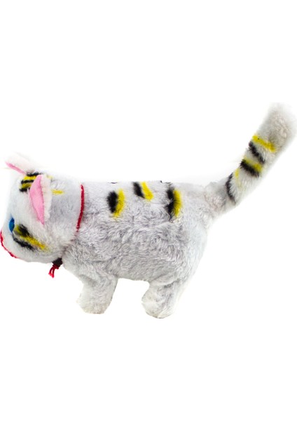Oyuncak Kedi Sesli Hareketli Sevimli Kedi 17 cm fiyatları
