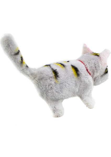 Oyuncak Kedi Sesli Hareketli Sevimli Kedi 17 cm modelleri