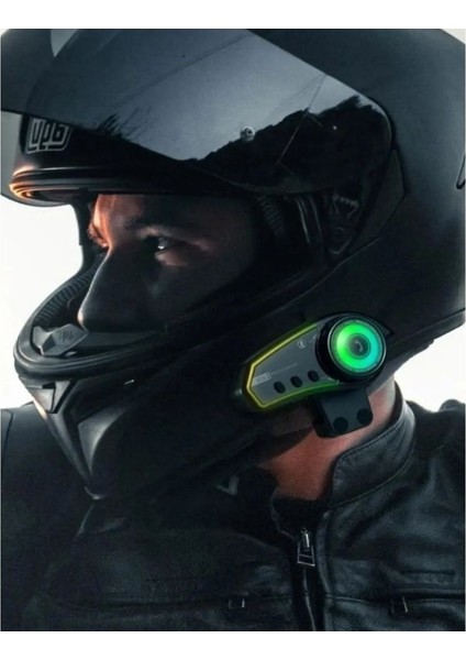 BT35L Kask Kulaklık Bluetooth 5.0 Motosiklet Intercom Su Geçirmez Kablosuz Kulaklık