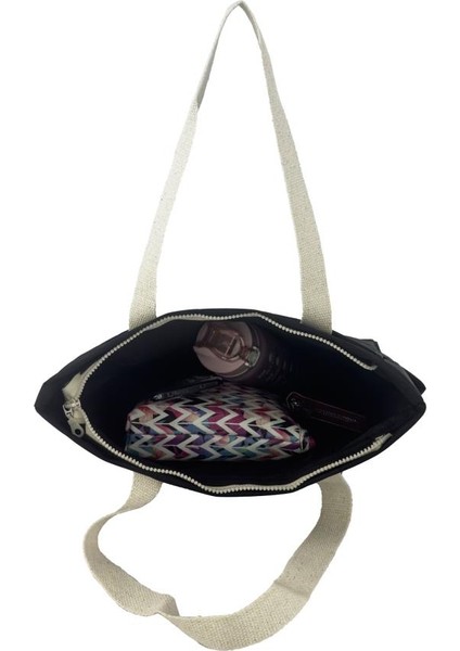 Keep Simple Kadın Çanta Kumaş Siyah 7008 fırsatları