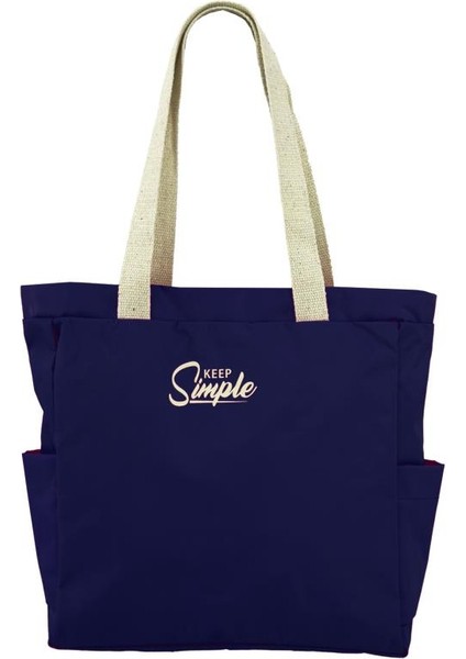 Keep Simple Kadın Çanta Kumaş Lacivert 7008 fiyatları