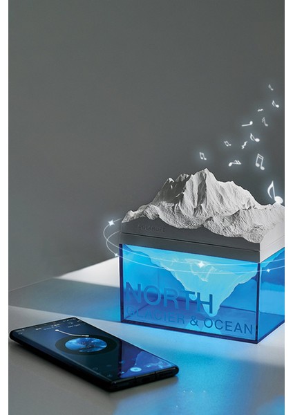 Z4 Kuzey Okyanus Temalı Gece Lambası Özellikli Bt Kablosuz Hoparlör - Mavi 13 fiyatları