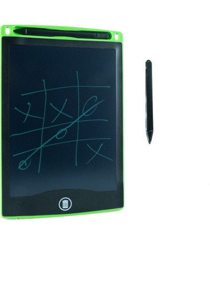 Çocuk Yazı Tahtası Dijital Ekran Kalemli 20*15 cm Yeşil