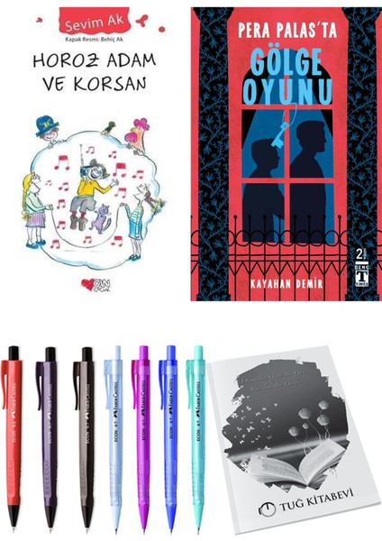 Pera Palas'ta Gölge Oyunu ve Horoz Adam ve Korsan 2'li Set - Kalem