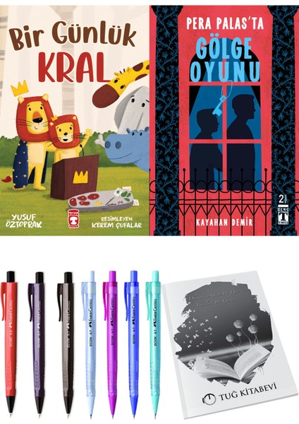 Pera Palas'ta Gölge Oyunu ve Bir Günlük Kral 2'li Set - Kalem