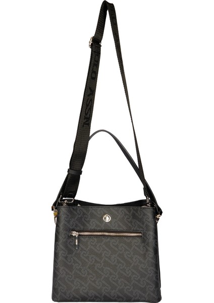 Çapraz Askılı Kadın Çanta Siyah Us24109