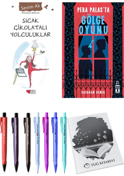 Pera Palas'ta Gölge Oyunu ve Sıcak Çikolatalı Yolculuklar 2'li Set - Kalem
