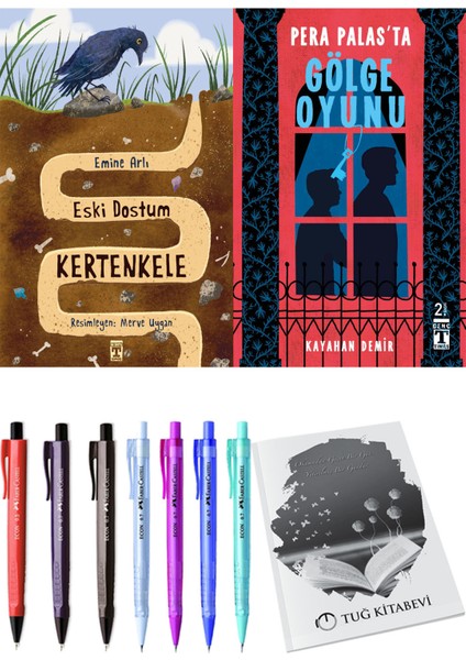 Pera Palas'ta Gölge Oyunu ve Eski Dostum Kertenkele 2'li Set - Kalem