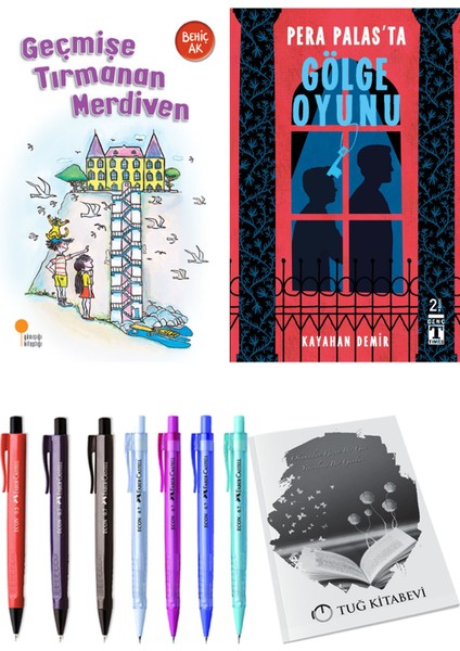 Pera Palas'ta Gölge Oyunu ve Geçmişe Tırmanan Merdiven 2'li Set - Kalem