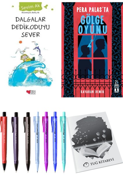 Pera Palas'ta Gölge Oyunu ve Dalgalar Dedikoduyu Sever 2'li Set - Kalem