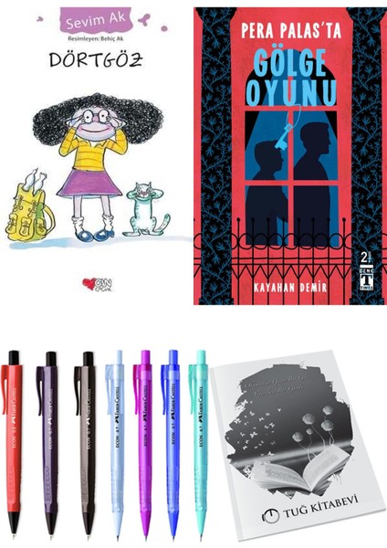 Pera Palas'ta Gölge Oyunu ve Dörtgöz 2'li Set - Kalem