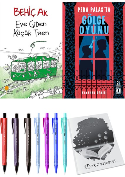 Pera Palas'ta Gölge Oyunu ve Eve Giden Küçük Tren 2'li Set - Kalem