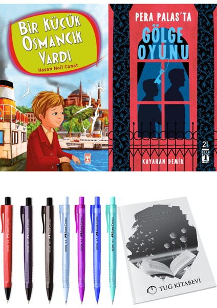 Pera Palas'ta Gölge Oyunu ve Bir Küçük Osmancık Vardı 2'li Set - Kalem