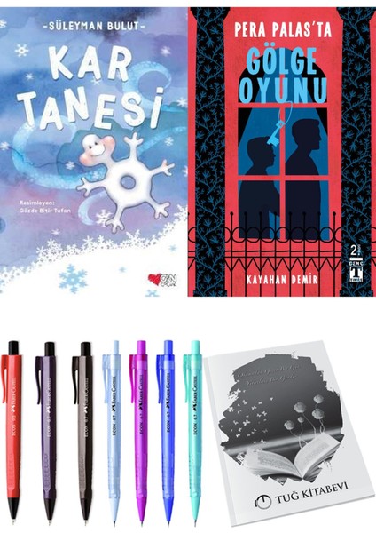Pera Palas'ta Gölge Oyunu ve Kar Tanesi 2'li Set - Kalem