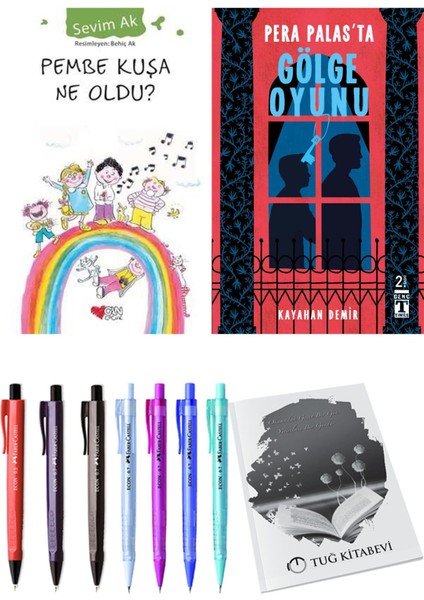 Pera Palas'ta Gölge Oyunu ve Pembe Kuşa Ne Oldu? 2'li Set - Kalem