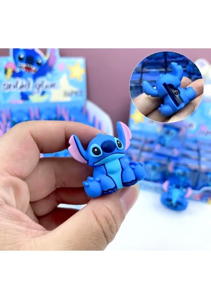 Sevimli Stitch Figürlü Kalemtraş