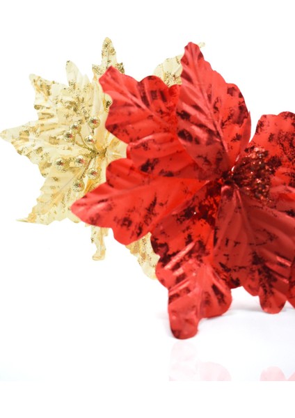 Premium 25*25 cm Yılbaşı Süs Yapay Çiçek indirimleri