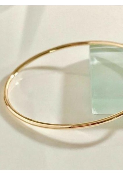 Altın Renk 1 Adet Ince Ajda Bilezik, Bileklik - 3155