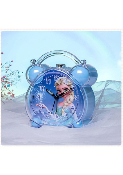 Dekoratif Masa Üstü Disney Frozen Çalar Saat