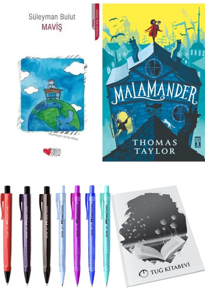 Malamander ve Maviş 2'li Set - Kalem