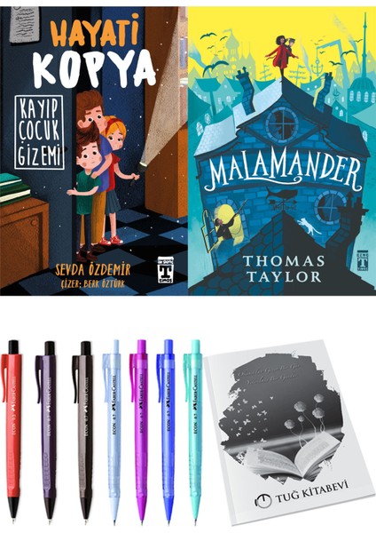 Malamander ve Hayati Kopya Kayıp Çocuk Gizemi 2'li Set - Kalem
